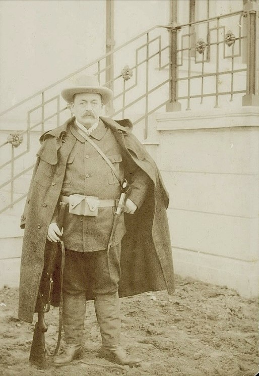 פרופ' אלברט קייזר, תצלום שצורף לדוח המשלחת